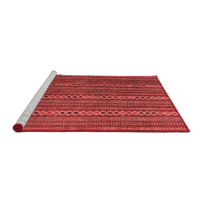 Modern Red Washable Rugs