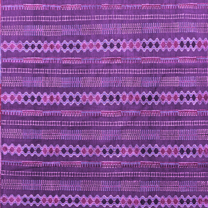 Square Machine Washable Abstract Purple Modern Area Rugs, wshabs4579pur