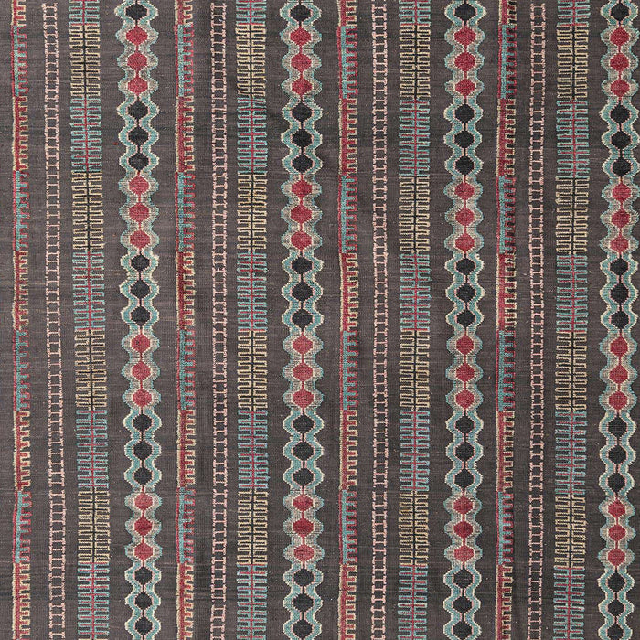 Abstract Dark Brown Modern Rug, abs4579