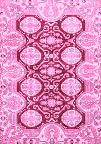 Oriental Pink Traditional Rug, abs457pnk