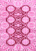 Oriental Pink Traditional Rug, abs457pnk