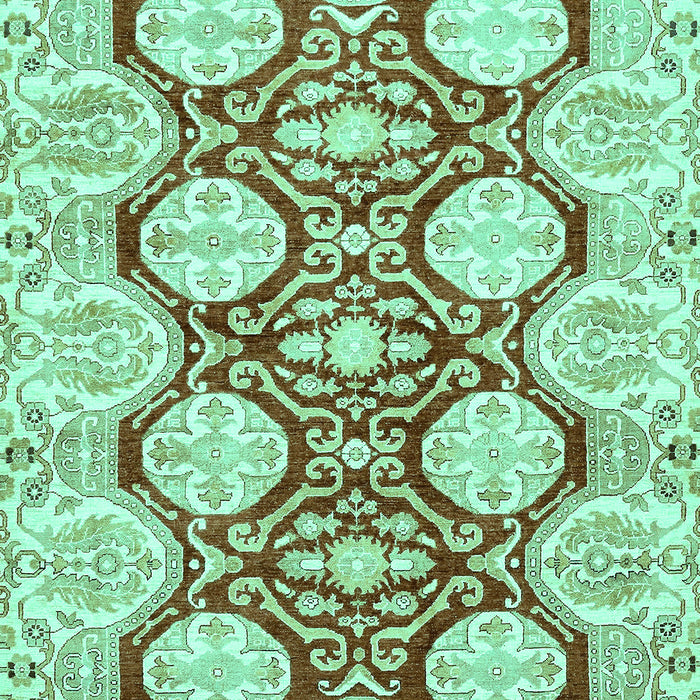 Oriental Turquoise Traditional Rug, abs457turq
