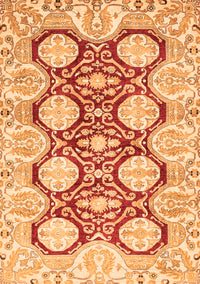 Oriental Orange Traditional Rug, abs457org