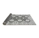 Sideview of Oriental Gray Traditional Rug, abs457gry