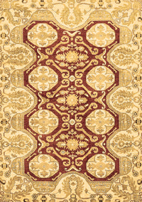 Oriental Brown Traditional Rug, abs457brn