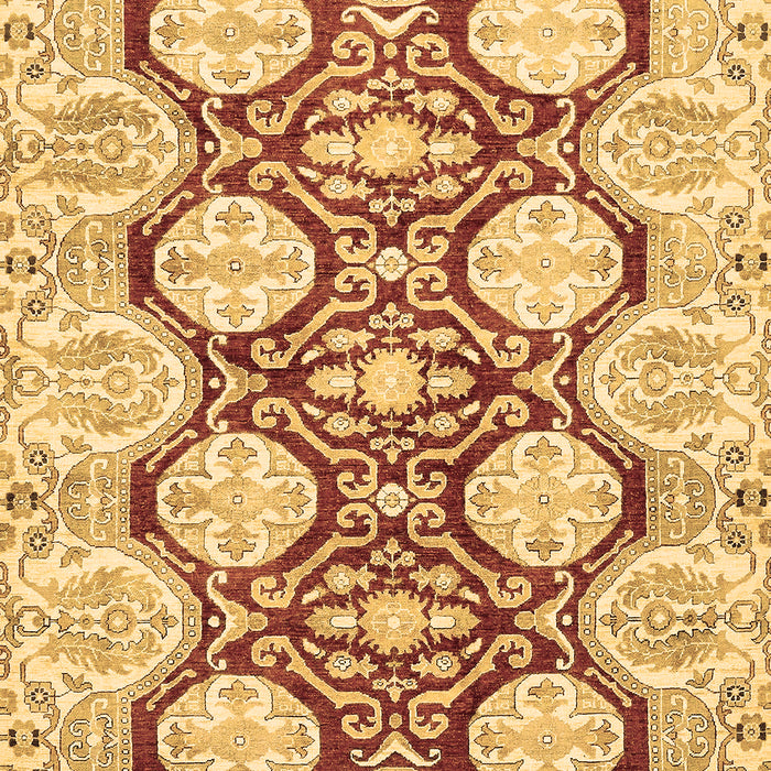 Oriental Brown Traditional Rug, abs457brn