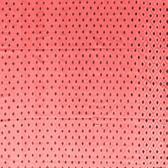 Machine Washable Solid Red Modern Rug, wshabs4580red