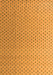 Machine Washable Solid Orange Modern Area Rugs, wshabs4580org