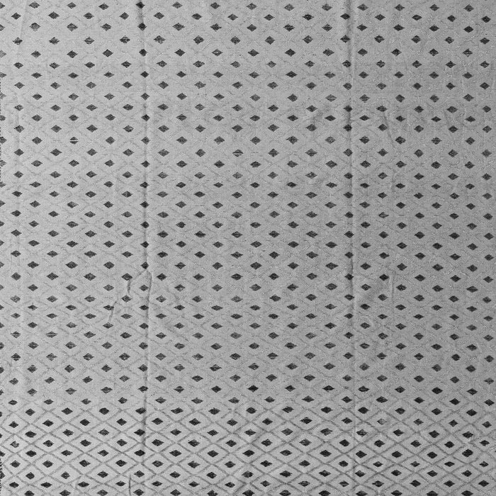 Square Machine Washable Solid Gray Modern Rug, wshabs4580gry