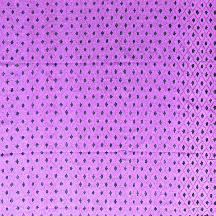 Square Machine Washable Solid Purple Modern Area Rugs, wshabs4580pur