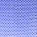 Square Machine Washable Solid Blue Modern Rug, wshabs4580blu