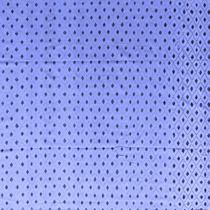 Square Solid Blue Modern Rug, abs4580blu