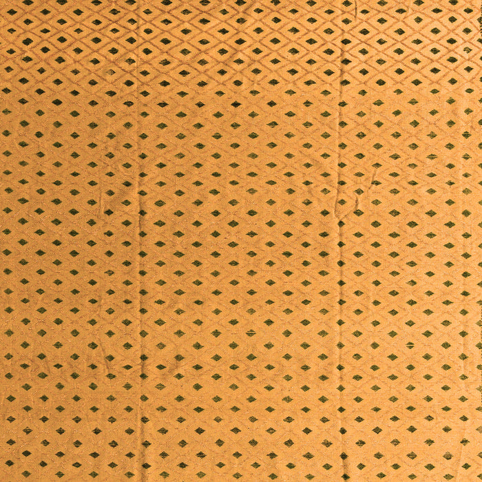 Square Machine Washable Solid Orange Modern Area Rugs, wshabs4580org