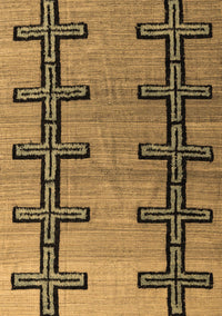 Southwestern Brown Country Rug, abs4581brn