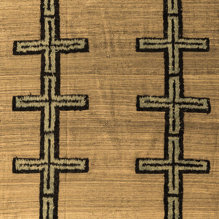 Southwestern Brown Country Rug, abs4581brn