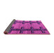 Sideview of Southwestern Pink Country Rug, abs4581pnk