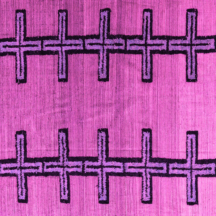 Square Southwestern Pink Country Rug, abs4581pnk