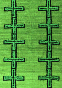 Southwestern Green Country Rug, abs4581grn