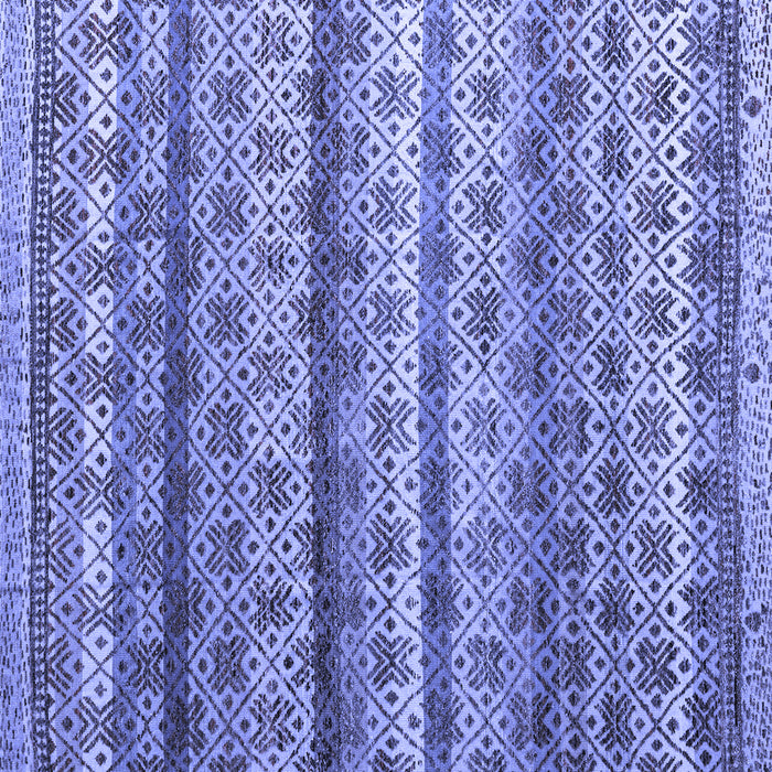 Square Machine Washable Abstract Blue Modern Rug, wshabs4582blu