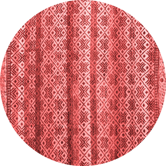 Machine Washable Abstract Red Modern Rug, wshabs4582red