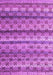 Machine Washable Abstract Purple Modern Area Rugs, wshabs4582pur