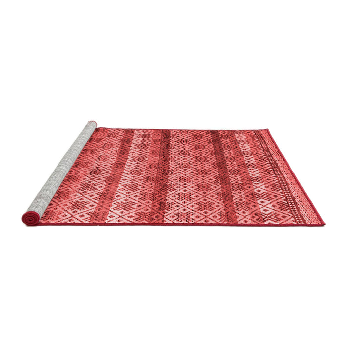 Modern Red Washable Rugs