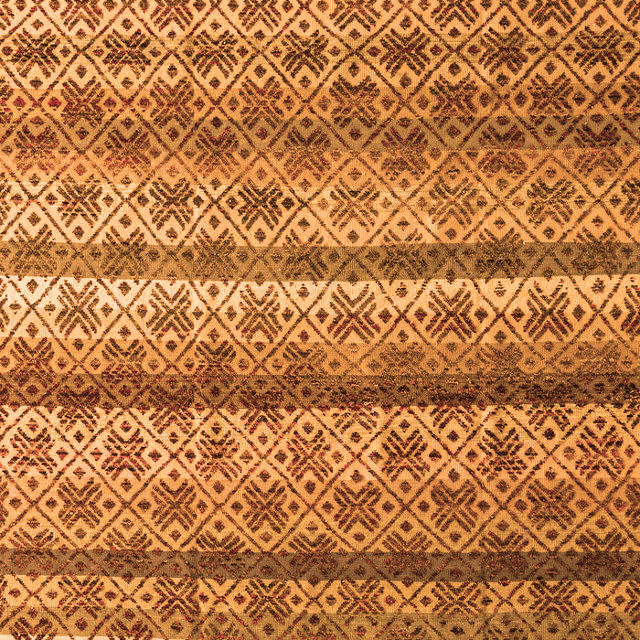 Machine Washable Abstract Orange Modern Area Rugs, wshabs4582org