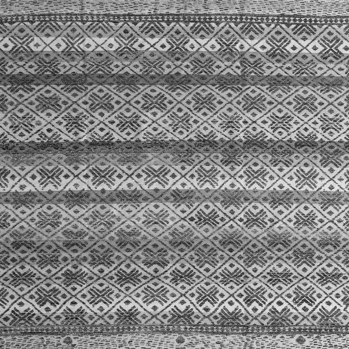 Square Machine Washable Abstract Gray Modern Rug, wshabs4582gry