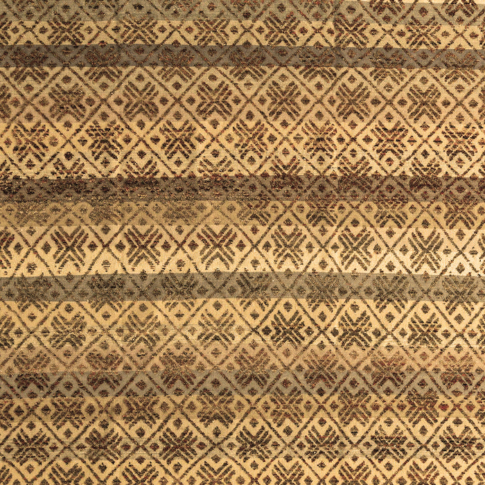 Machine Washable Abstract Brown Modern Rug, wshabs4582brn