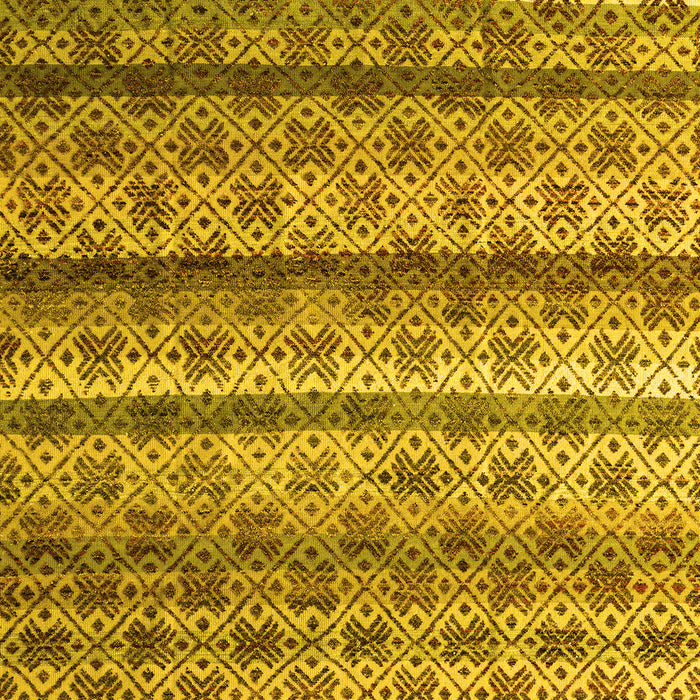 Abstract Yellow Modern Rug, abs4582yw