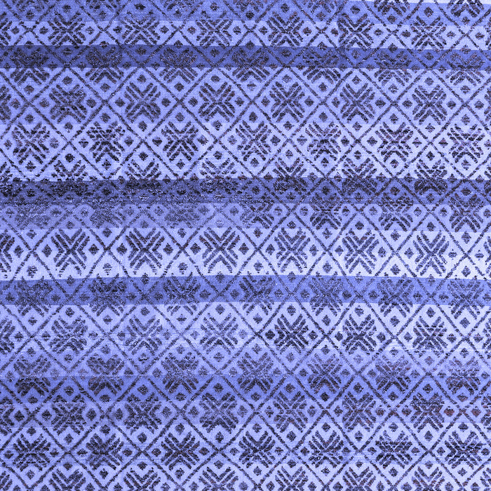 Abstract Blue Modern Rug, abs4582blu