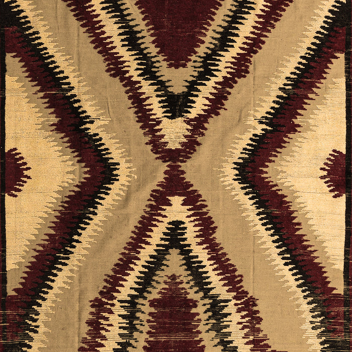 Abstract Brown Modern Rug, abs4583brn