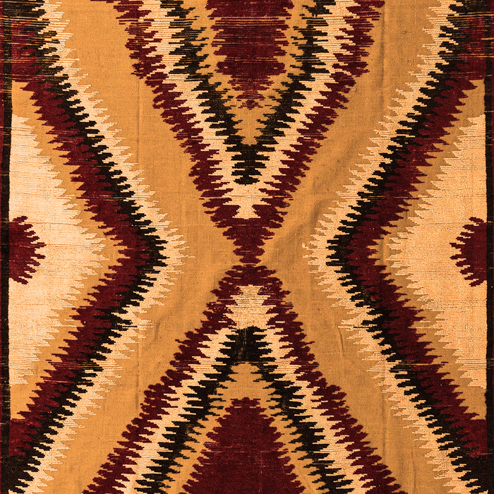 Abstract Orange Modern Rug, abs4583org