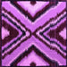 Square Abstract Purple Modern Rug, abs4583pur