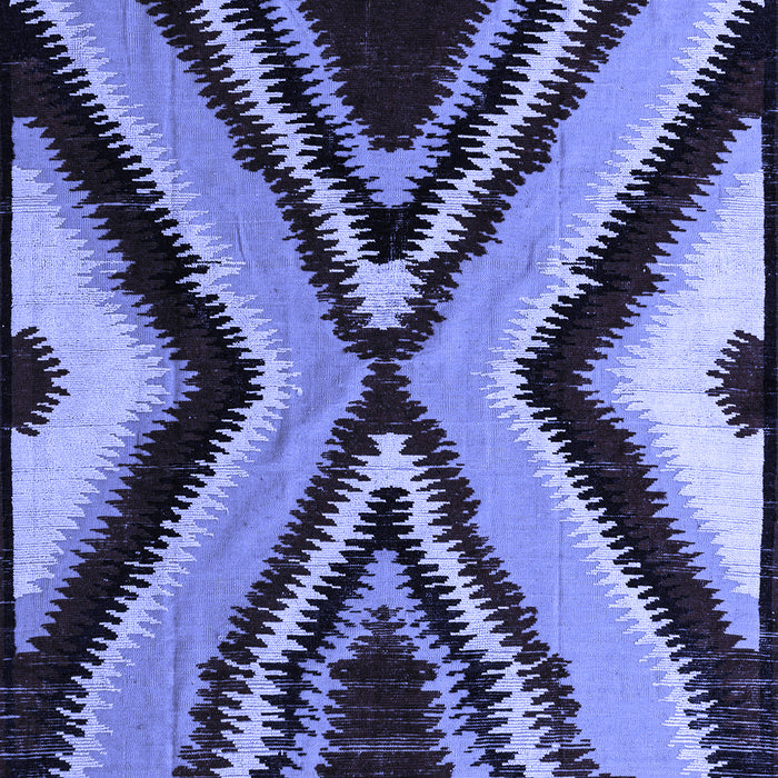 Abstract Blue Modern Rug, abs4583blu