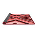 Abstract Red Modern Area Rugs