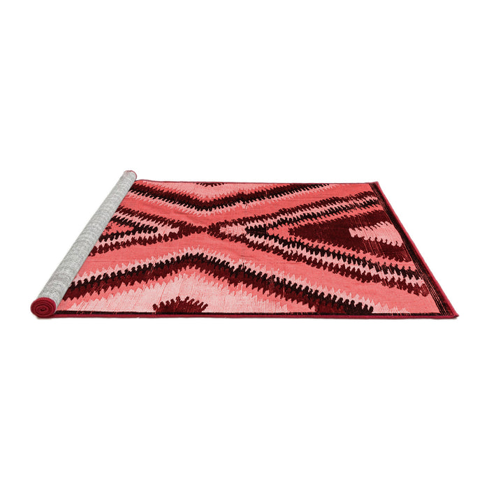 Modern Red Washable Rugs