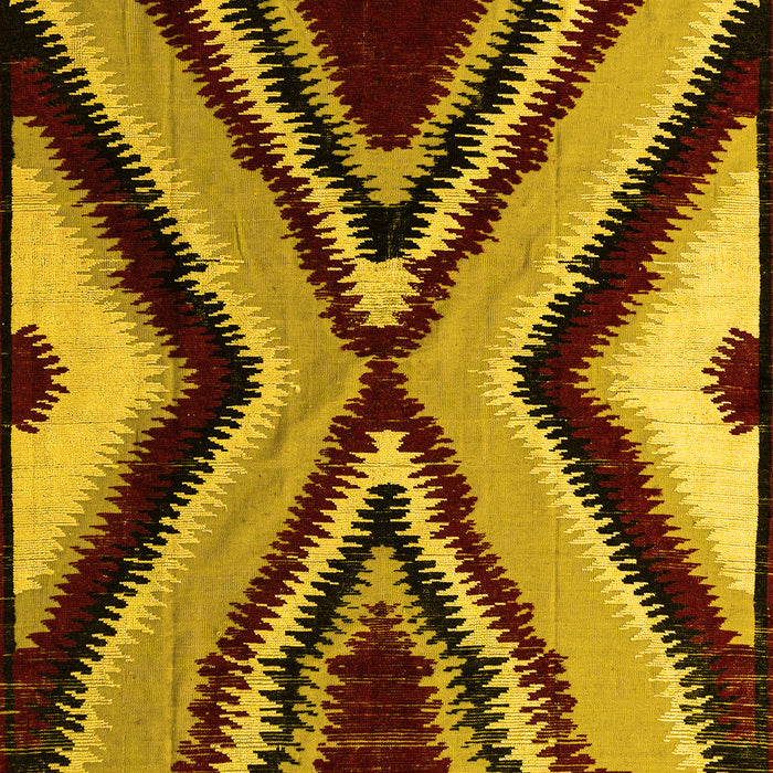 Abstract Yellow Modern Rug, abs4583yw