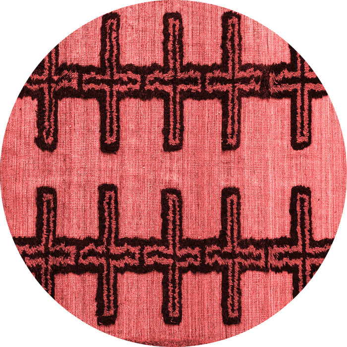 Machine Washable Southwestern Red Country Rug, wshabs4584red