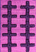 Southwestern Pink Country Rug, abs4584pnk