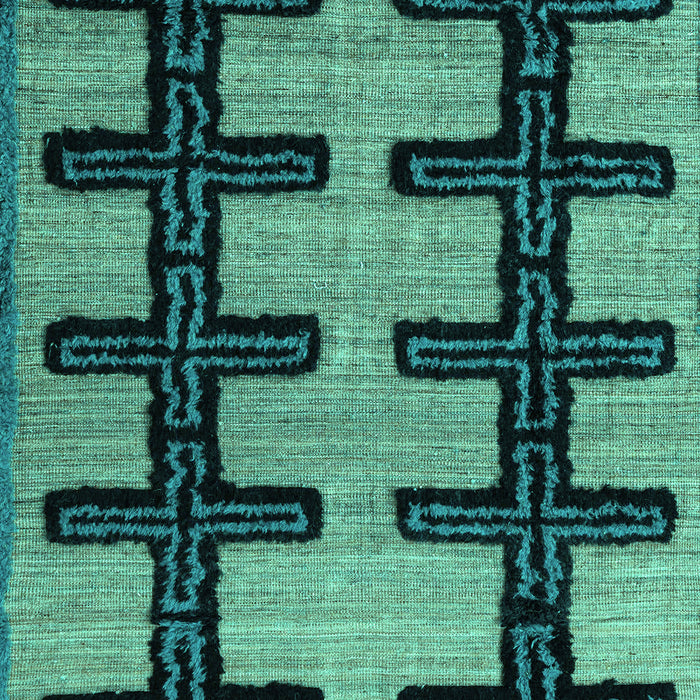 Southwestern Turquoise Country Rug, abs4584turq