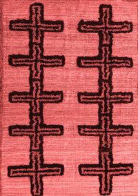 Southwestern Red Country Rug, abs4584red