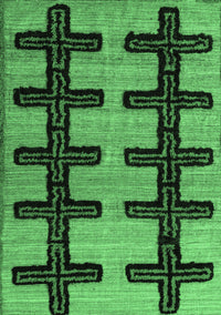 Southwestern Emerald Green Country Rug, abs4584emgrn