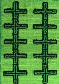 Southwestern Green Country Rug, abs4584grn