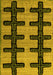 Southwestern Yellow Country Rug, abs4584yw