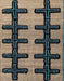 Abstract Camel Brown Southwestern Rug, abs4584