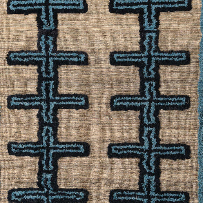 Abstract Camel Brown Southwestern Rug, abs4584