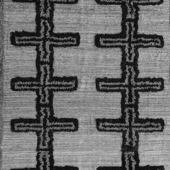 Southwestern Gray Country Rug, abs4584gry