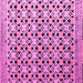 Square Abstract Pink Modern Rug, abs4585pnk