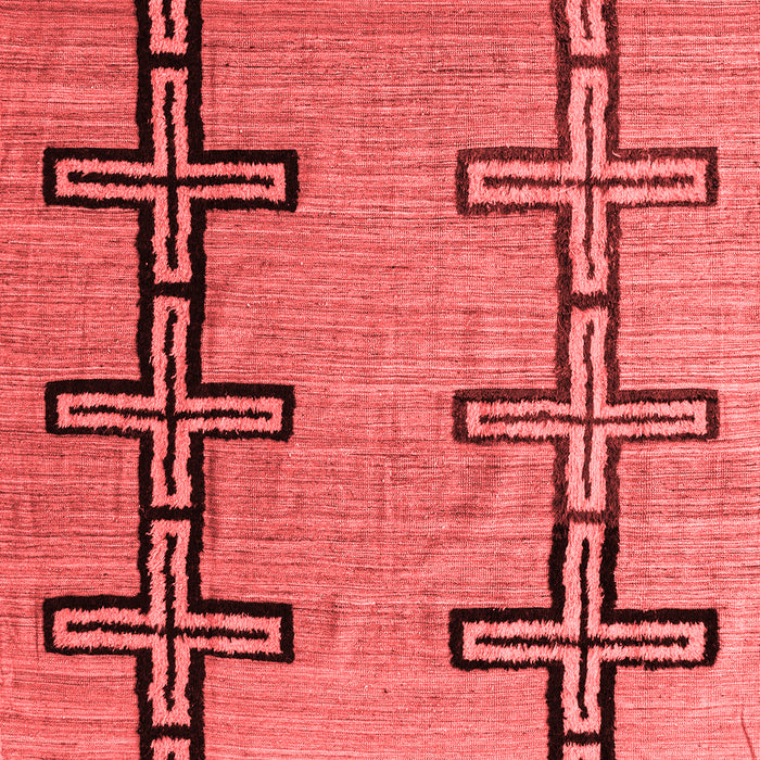 Abstract Red Modern Area Rugs
